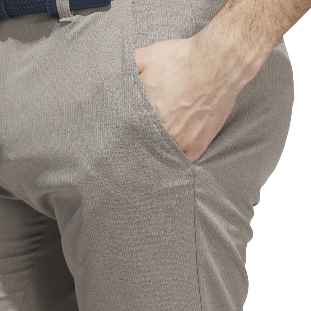 adidas Ultimate365 Classic Pinstripe Trouser - Putty Beige
