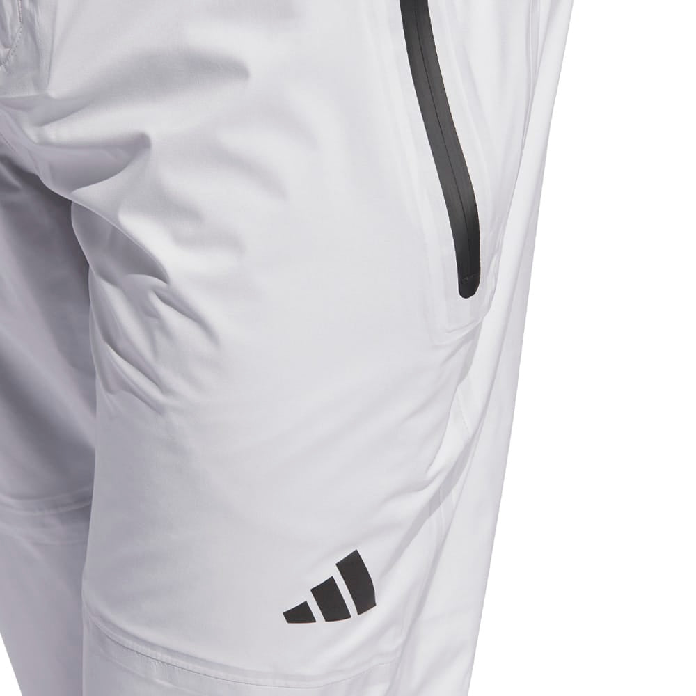 adidas Ultimate365 Tour Climaproof+ Waterproof Full-Zip Rain Suit - Black/Grey One