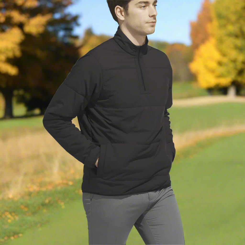 adidas Ultimate365 Arctic 1/4 Zip Jacket - Black