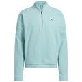 adidas Go-to Heritage Loose Quarter-Zip - Mint Ton