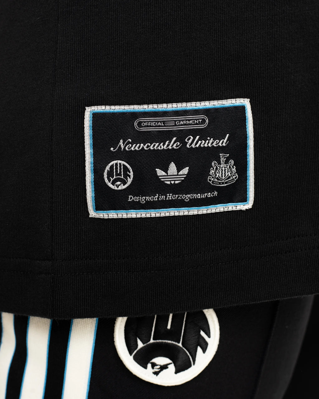 Newcastle United adidas 25/26 Terrace Icons Black Tee