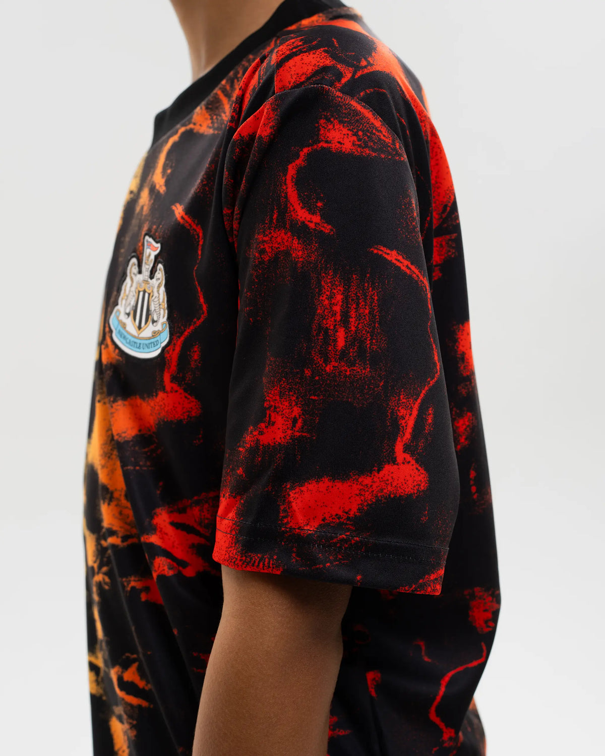 Newcastle United adidas Kids' 25/26 Pre-Match Shirt