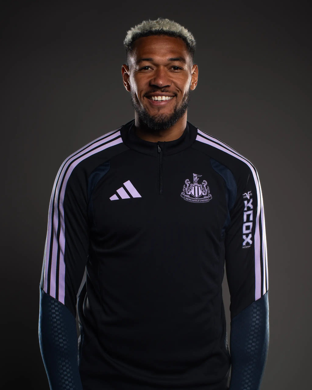 Newcastle United adidas 26/27 Players Range Black 1/4 Zip Top