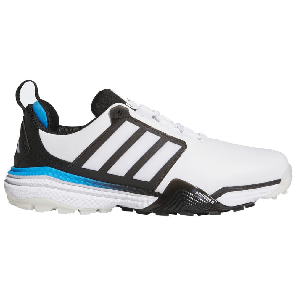 adidas Adipower 26 Waterproof Spikeless Shoes - Cloud White/Core Black/Lucid Ray Blue