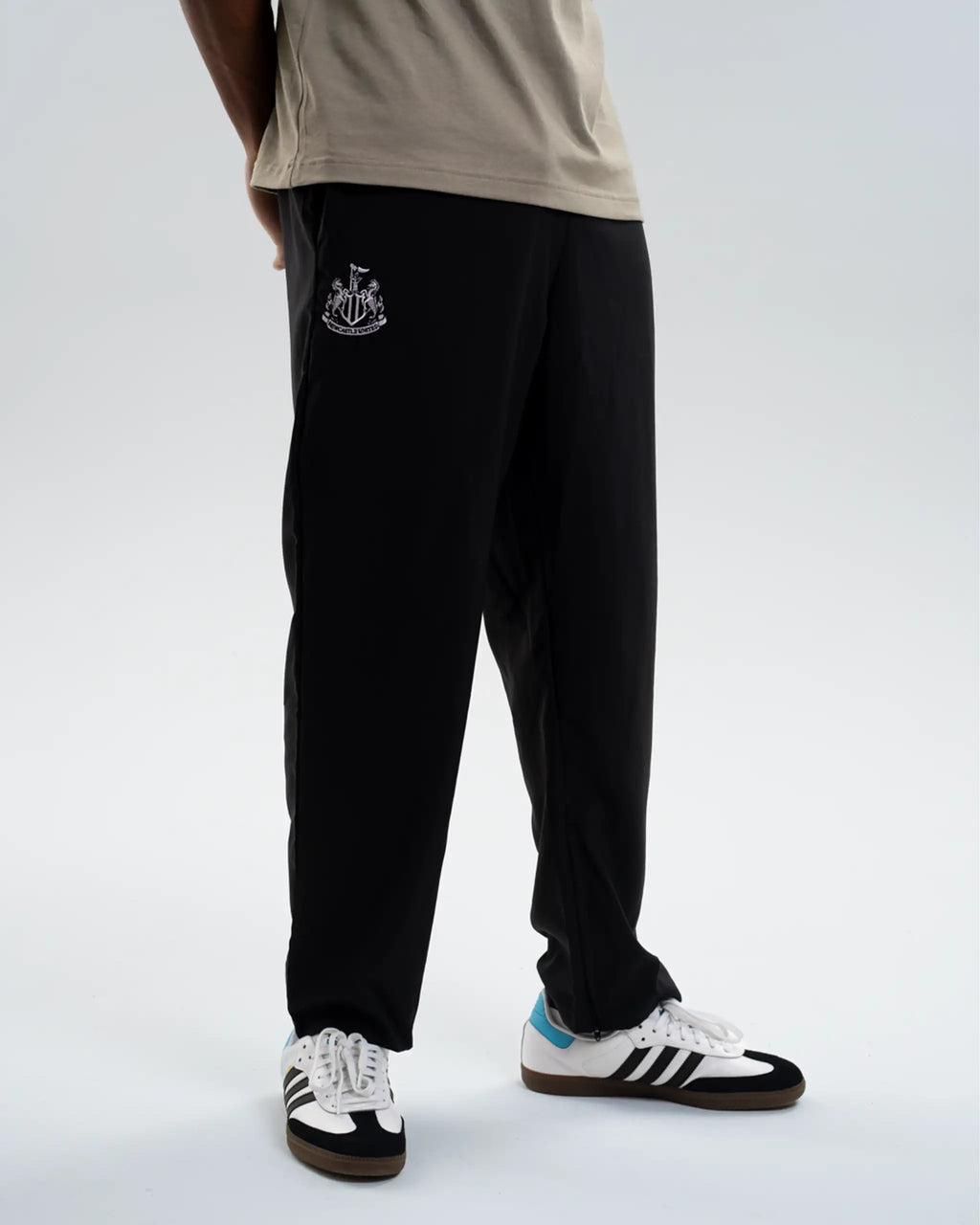 Newcastle United adidas Men's Black Nylon Pants