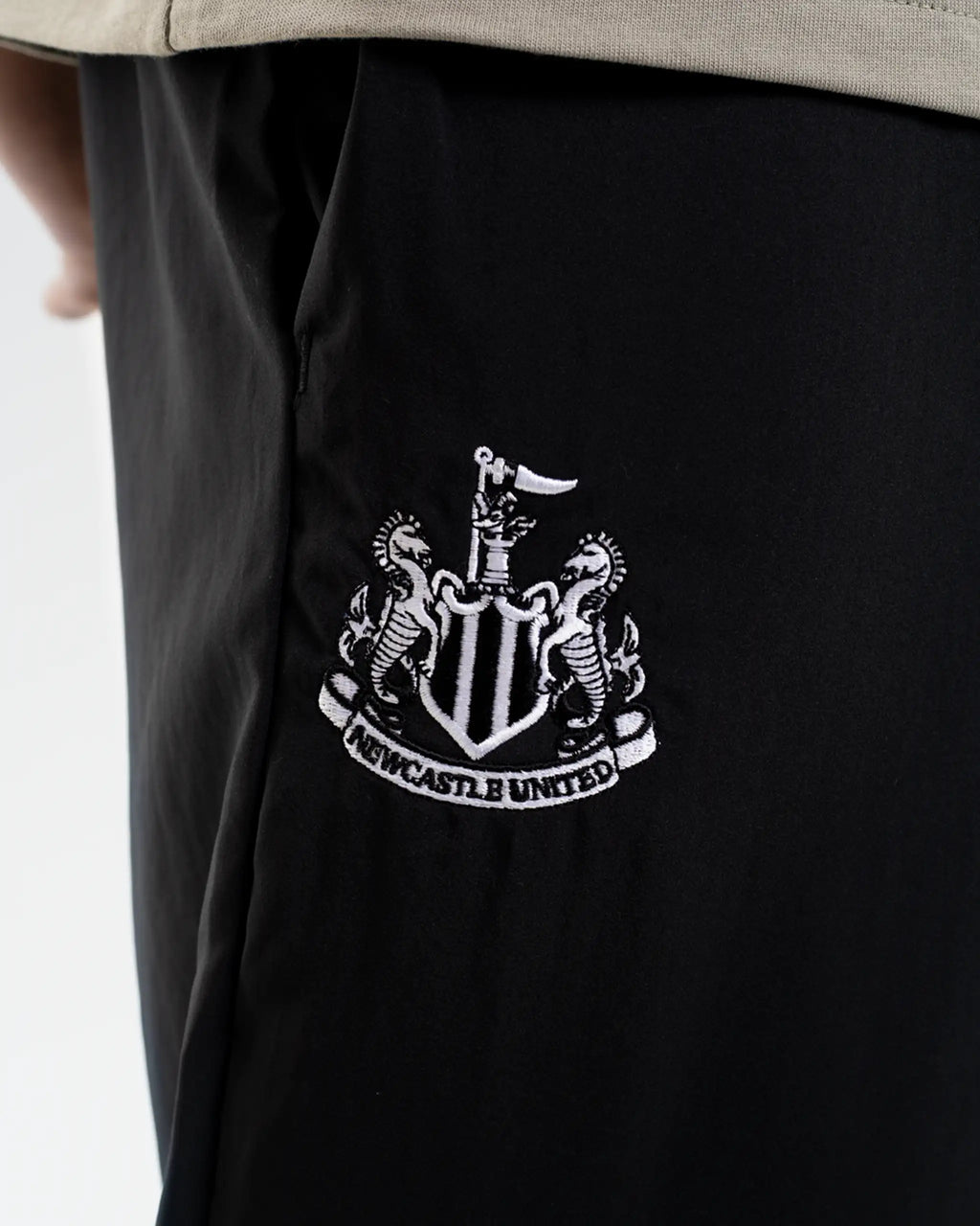 Newcastle United adidas Men's Black Nylon Pants