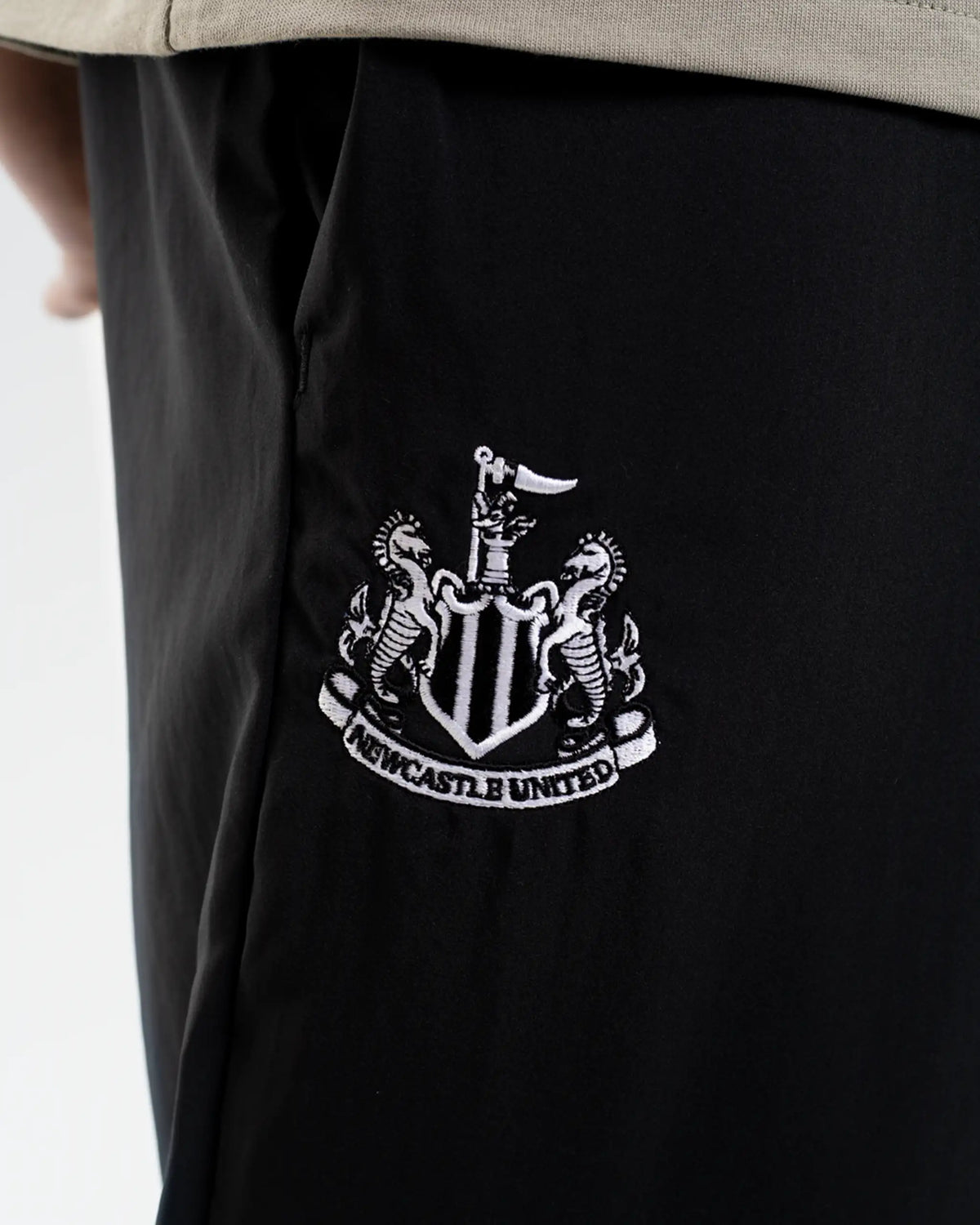 Newcastle United adidas Men's Black Nylon Pants