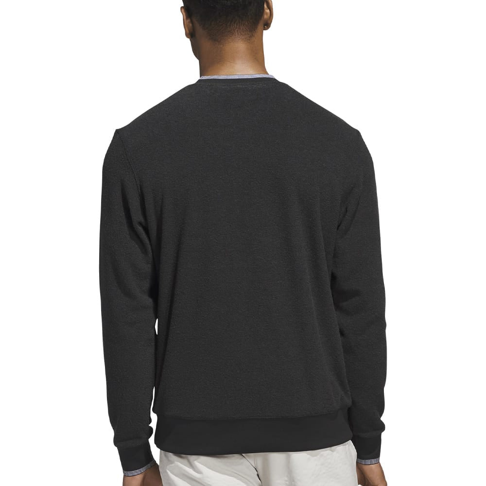 adidas Ultimate365 Tour Crewneck Sweatshirt - Black
