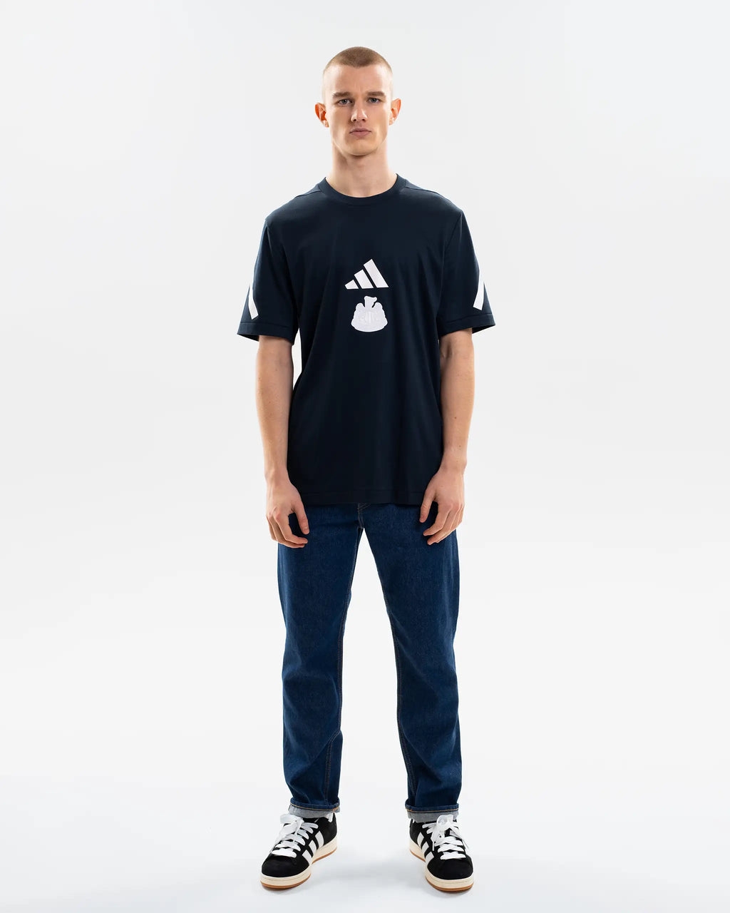 Newcastle United adidas Z.N.E Men's Navy T-Shirt