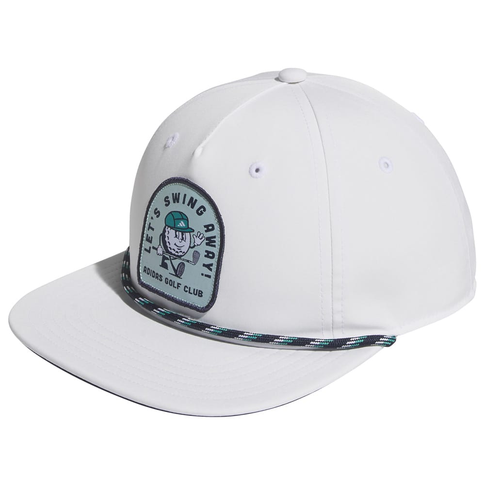 adidas Lets Swing Away 5-panel Rope Cap - White