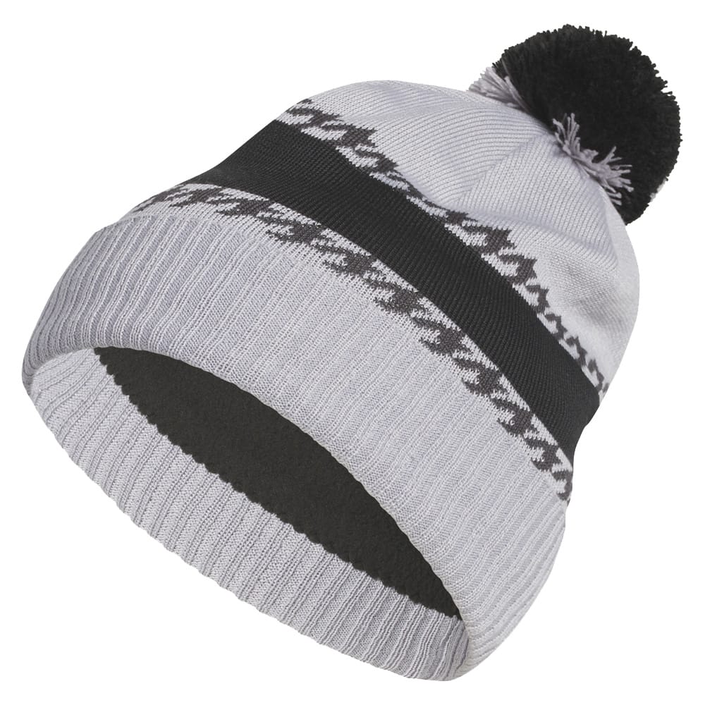 adidas Cold.rdy 3- Stripes Pom Beanie - Glory Grey