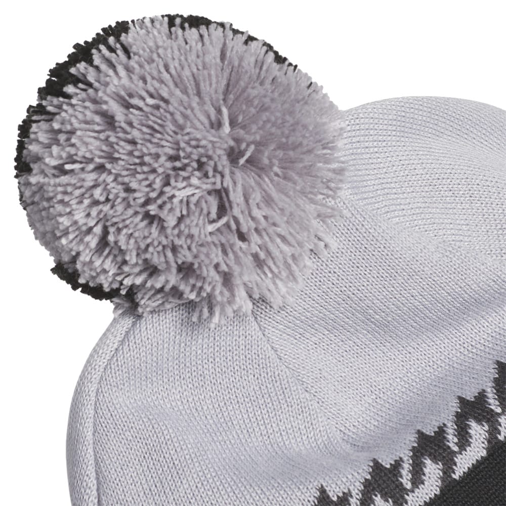 adidas Cold.rdy 3- Stripes Pom Beanie - Glory Grey