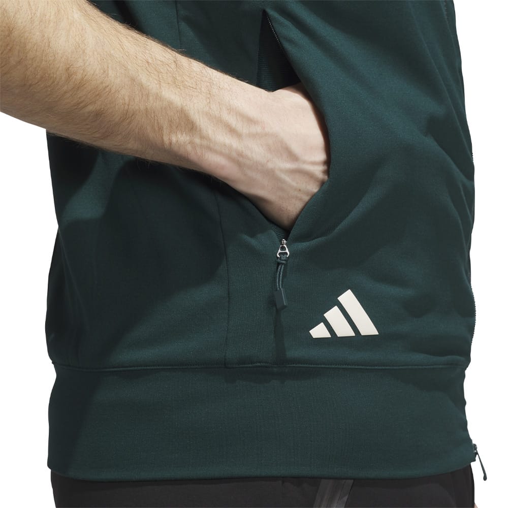 adidas Ultimate365 Tour Full-Zip Vest - Aurora Ivy