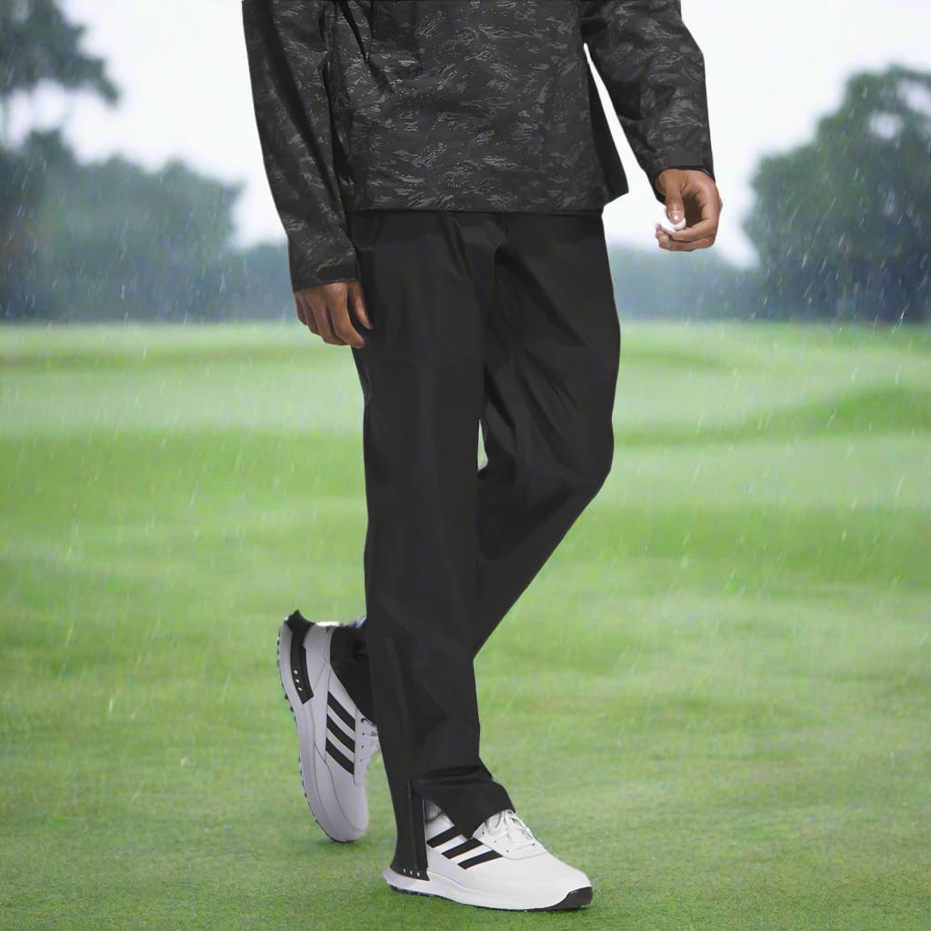 adidas RAIN.RDY Ultimate365 Tour Climaproof+ Waterproof Rain Suit - Mint Ton/Black