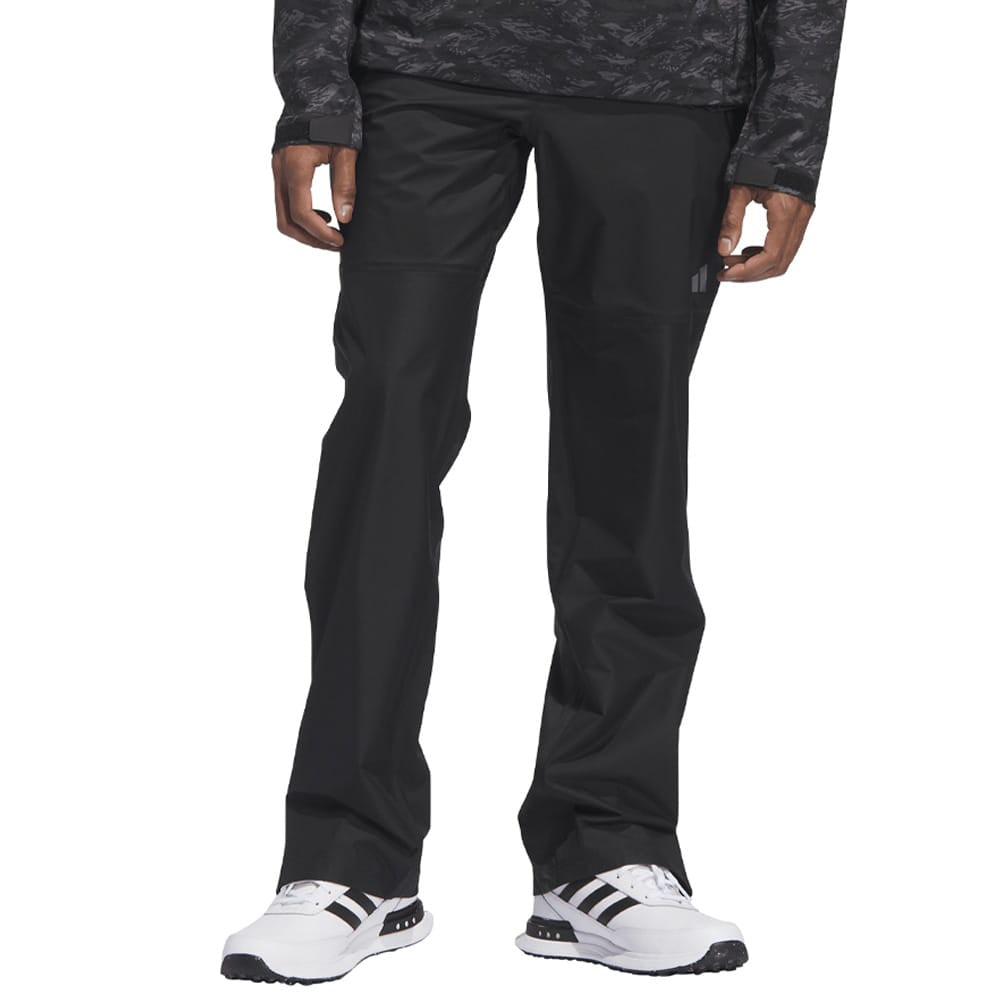 adidas Ultimate365 Tour Climaproof+ Waterproof Full-Zip Rain Suit - Black