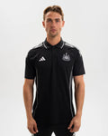 Newcastle United adidas 25/26 Coach's Black Edition Polo Shirt