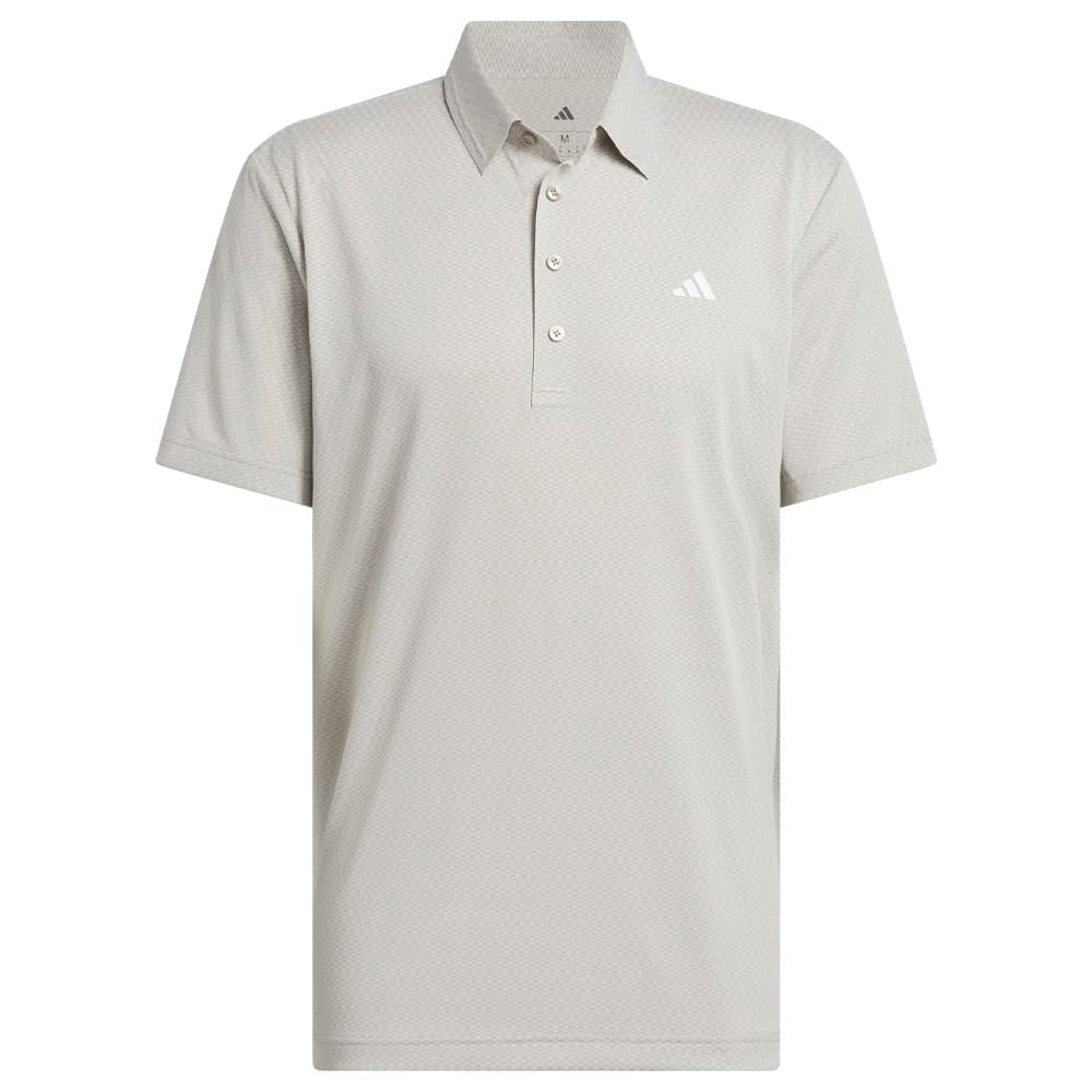 adidas Ultimate365 Tour Texture LC Polo Shirt - Putty Beige