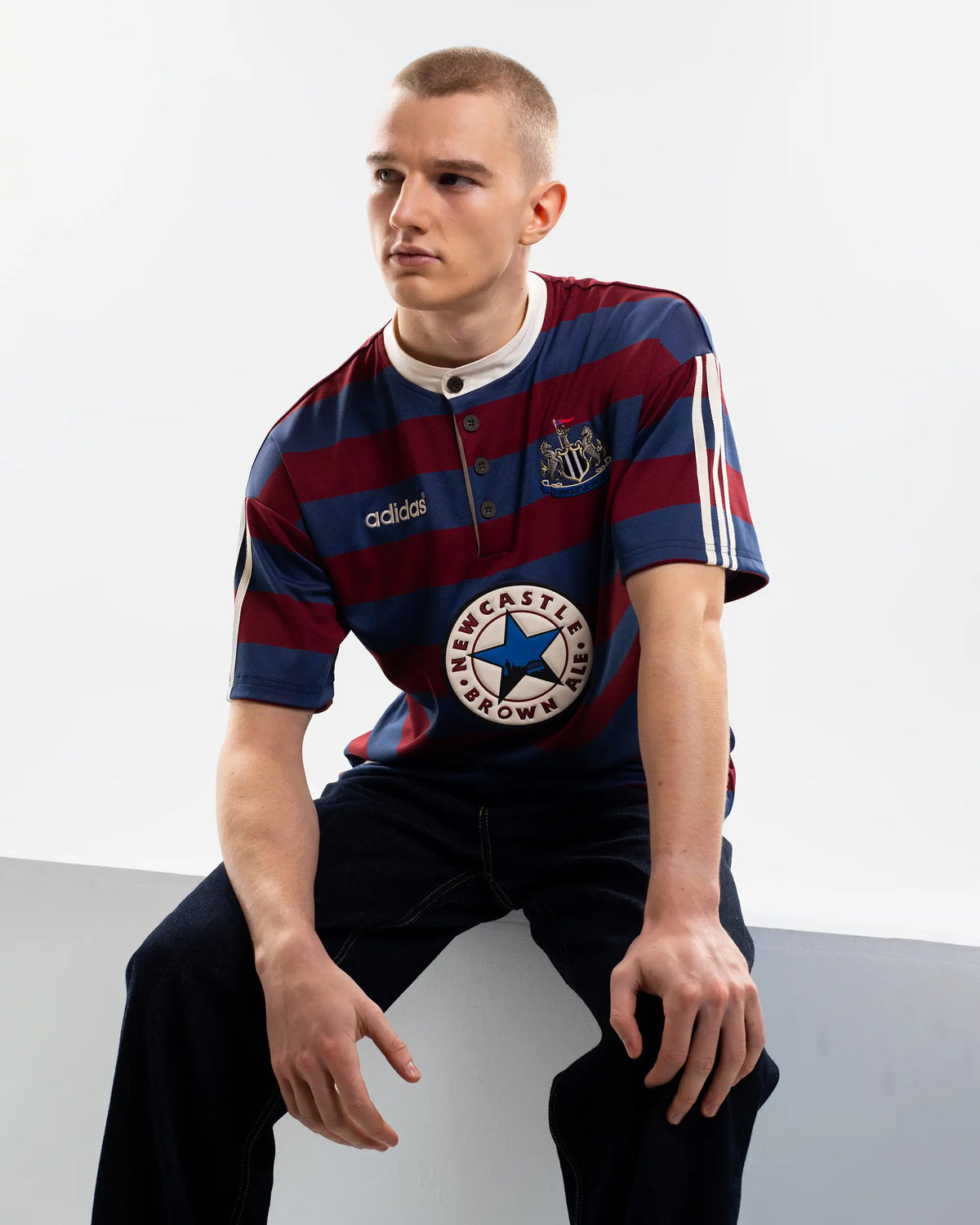 Newcastle United adidas 1995/96 Away Shirt