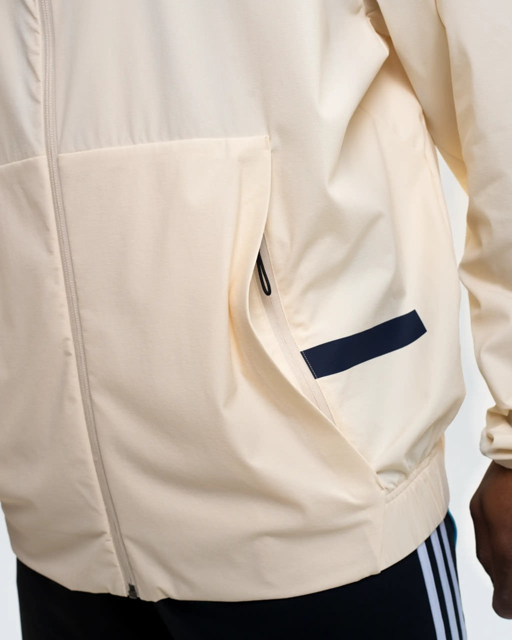 Newcastle United adidas 25/26 Off White Anthem Jacket