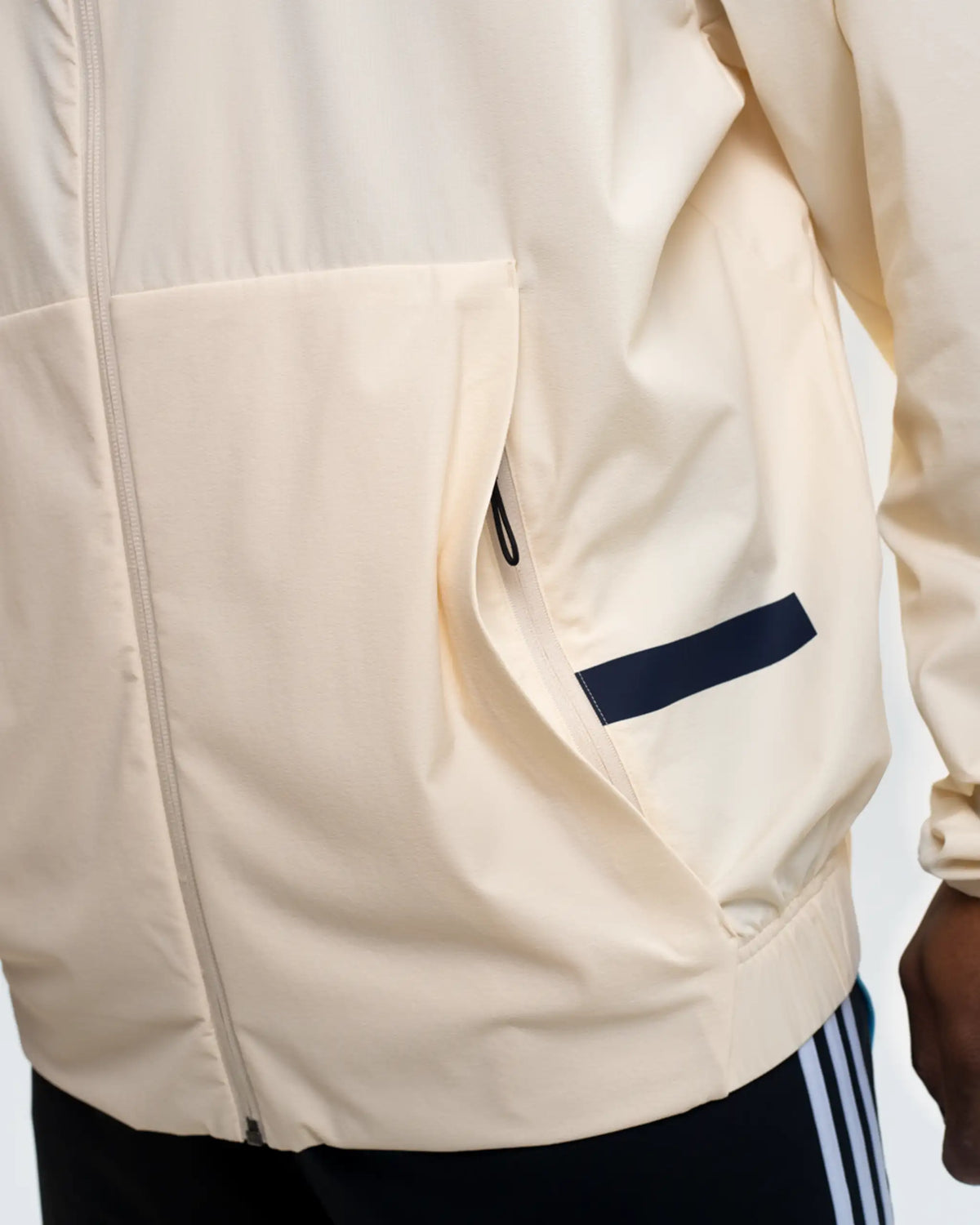 Newcastle United adidas 25/26 Off White Anthem Jacket