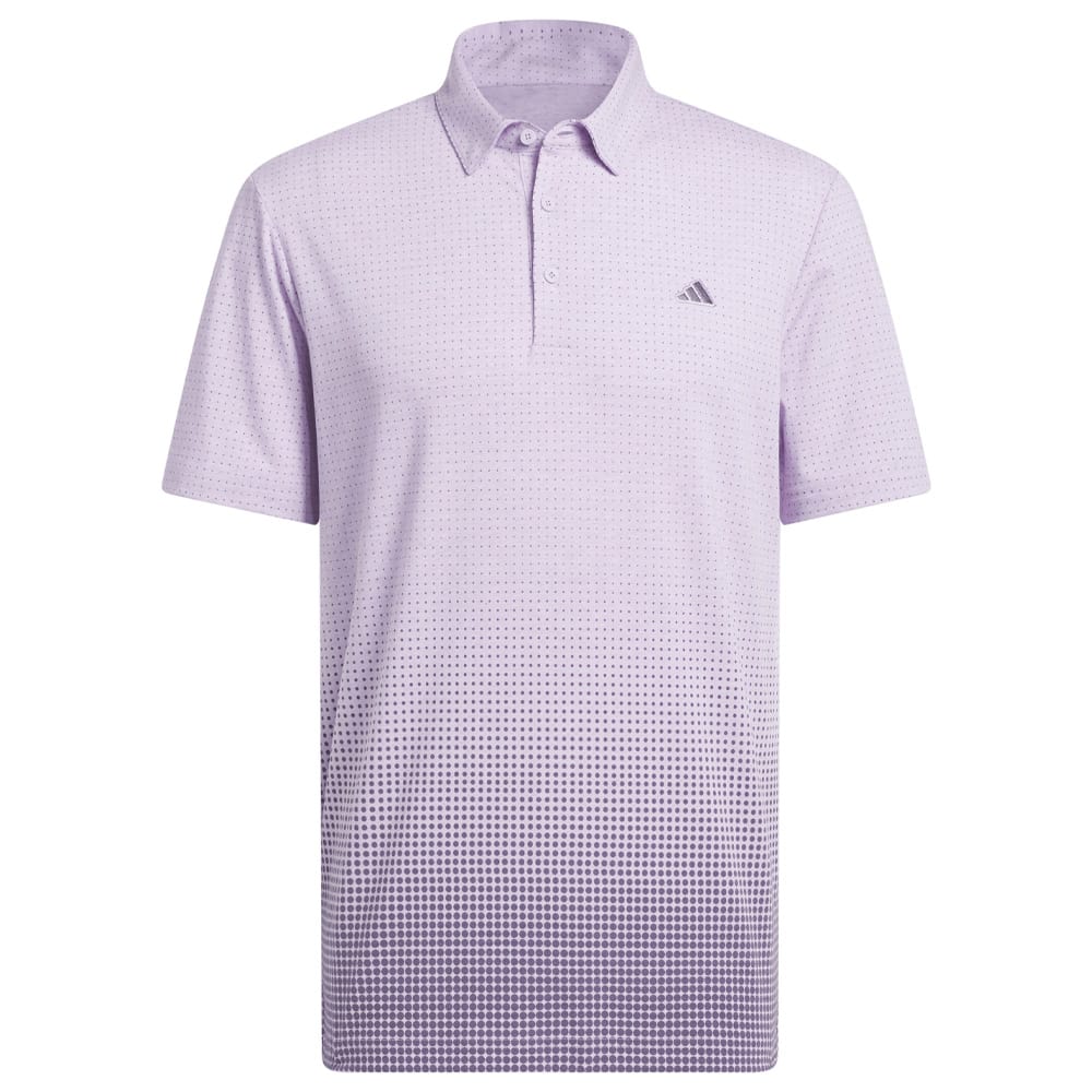 adidas Go-to Rise Print Polo Shirt - Powder Plum
