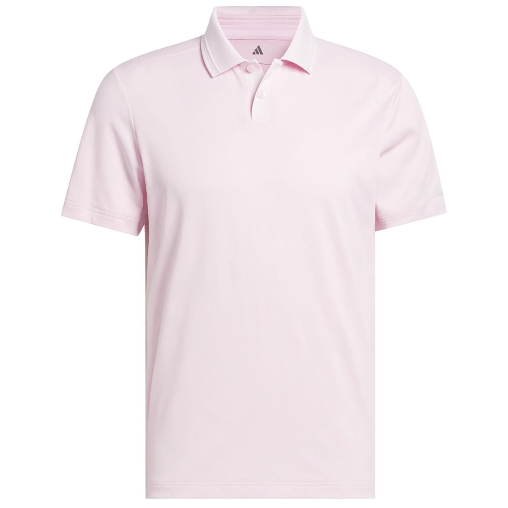 adidas Ultimate365 Tour Nylon Polo Shirt - Clear Pink