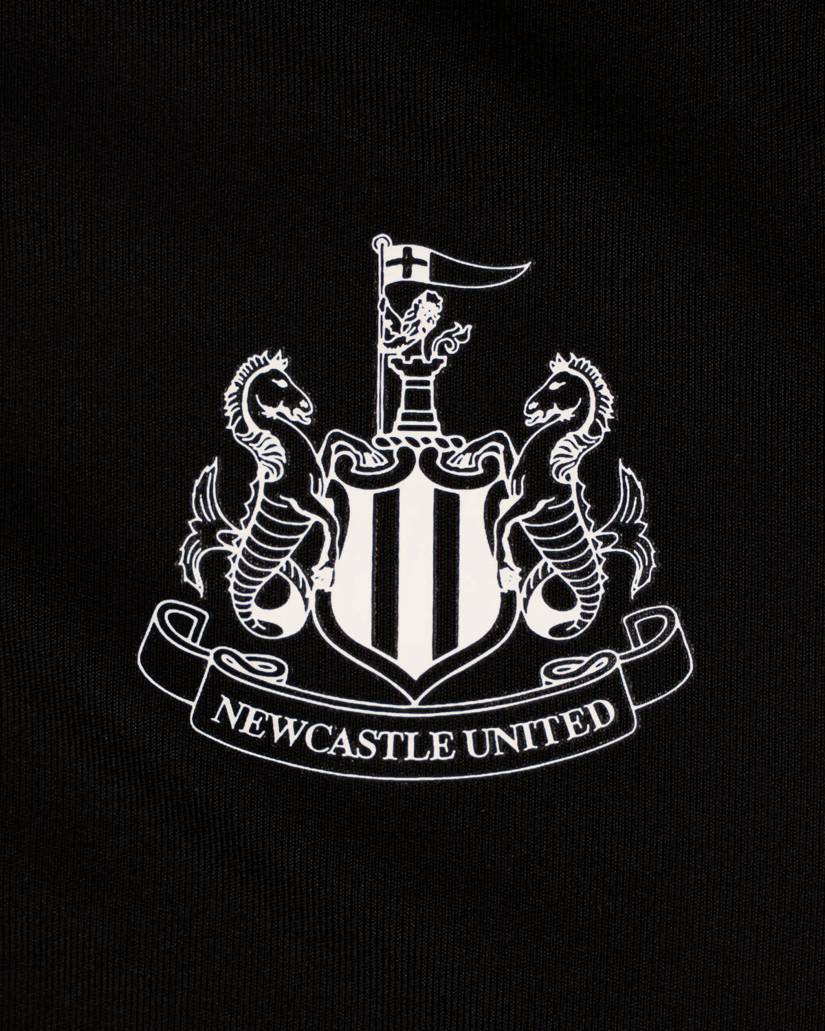 Newcastle United adidas Kids' 3-Stripe Black Tee