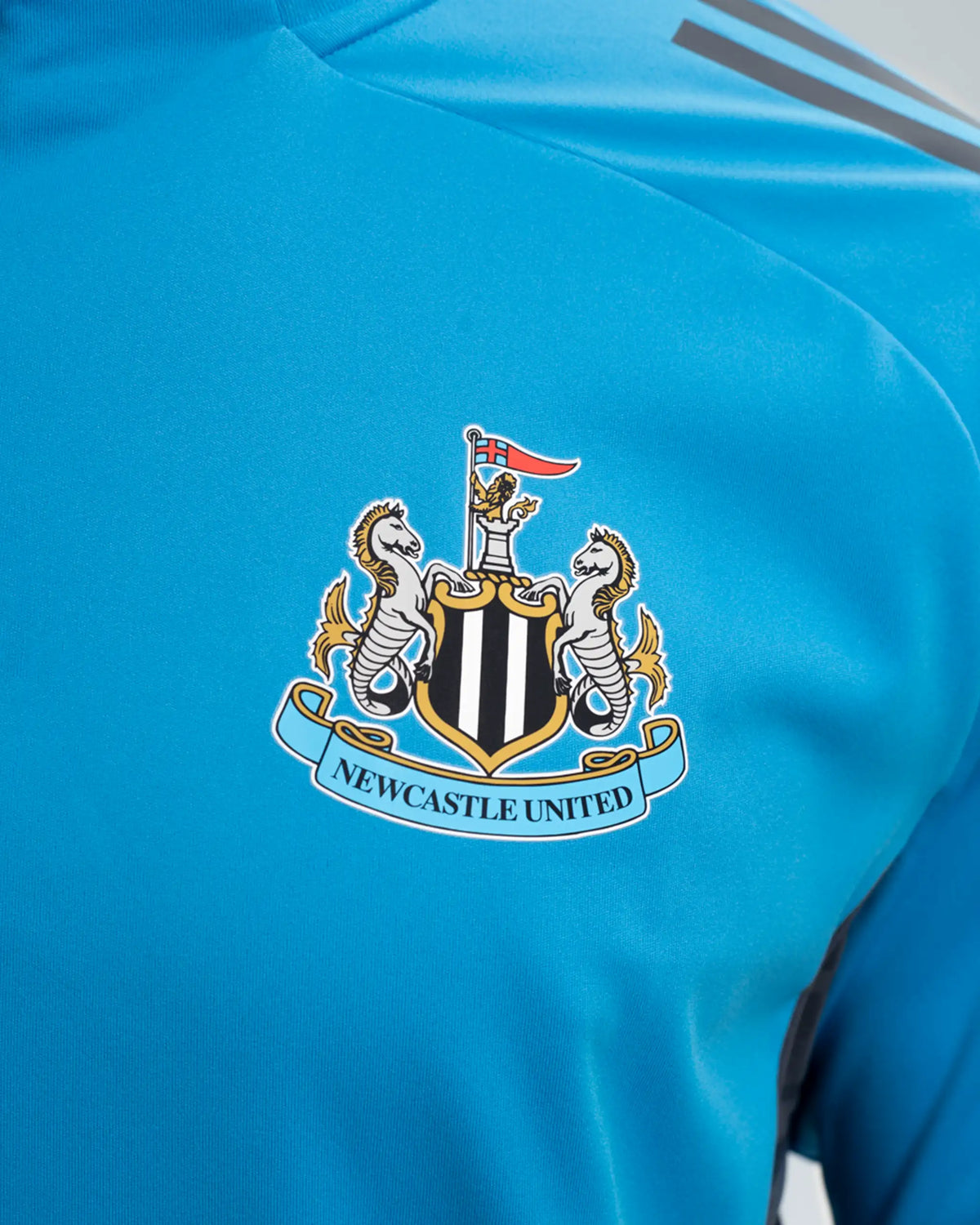 Newcastle United adidas 25/26 Players Range Blue 1/4 Zip Top