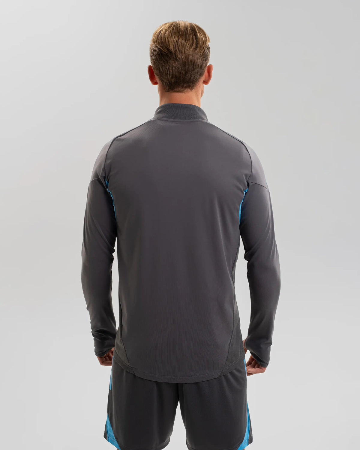 Newcastle United adidas 25/26 Players Range Grey 1/4 Zip Training Top