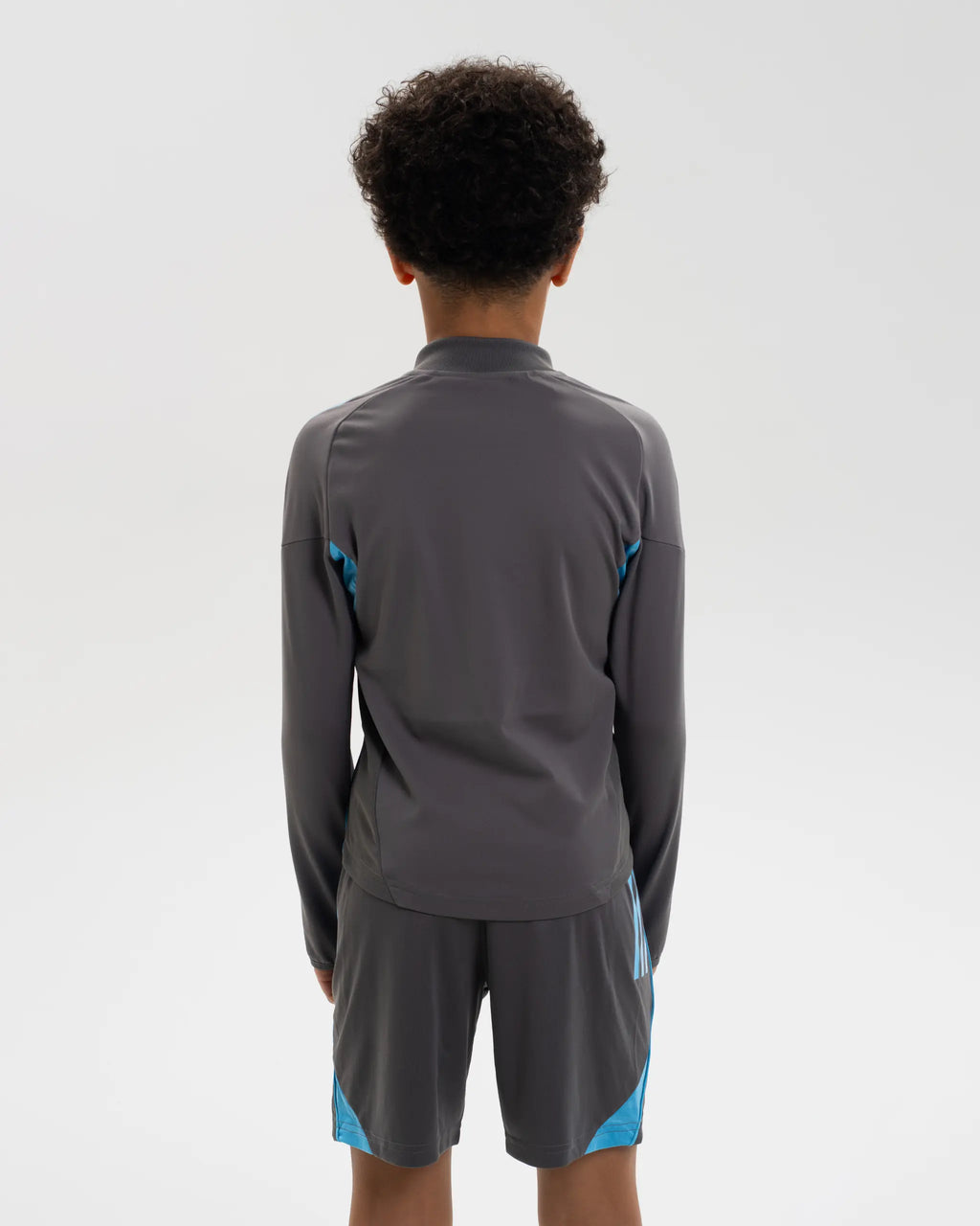 Newcastle United adidas 25/26 Players Range Kids' Grey 1/4 Zip Training Top