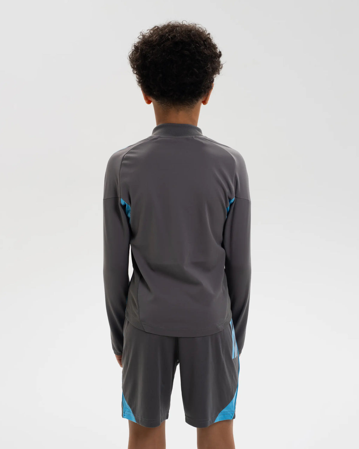 Newcastle United adidas 25/26 Players Range Kids' Grey 1/4 Zip Training Top