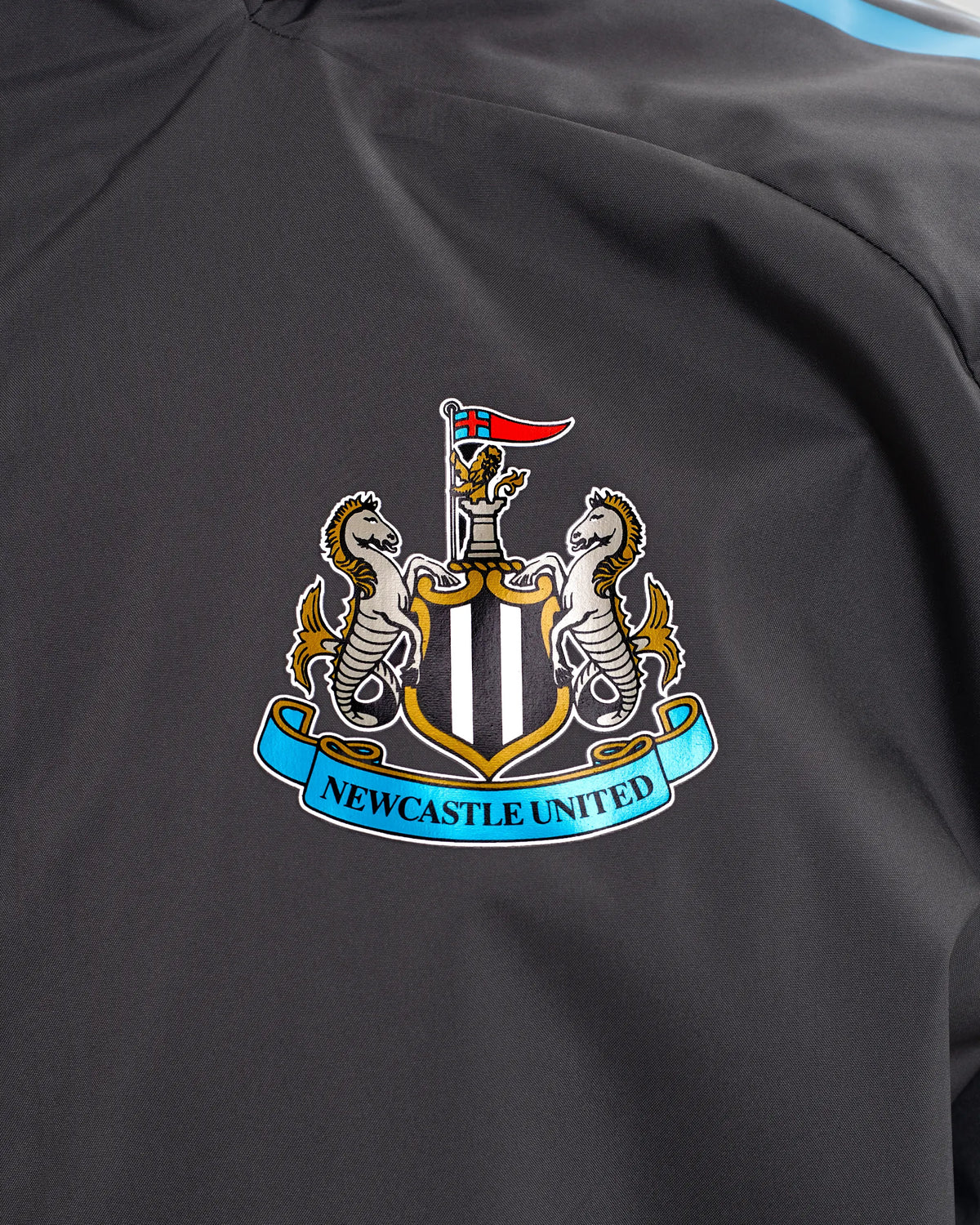Newcastle United adidas 25/26 Players Range Grey All Weather Jacket
