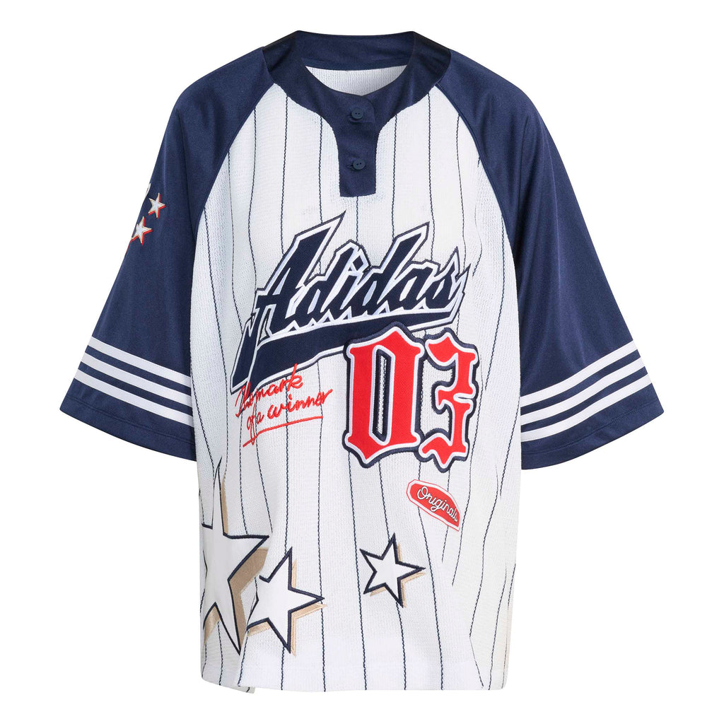 Premium Knit Baseball Short Sleeve Top