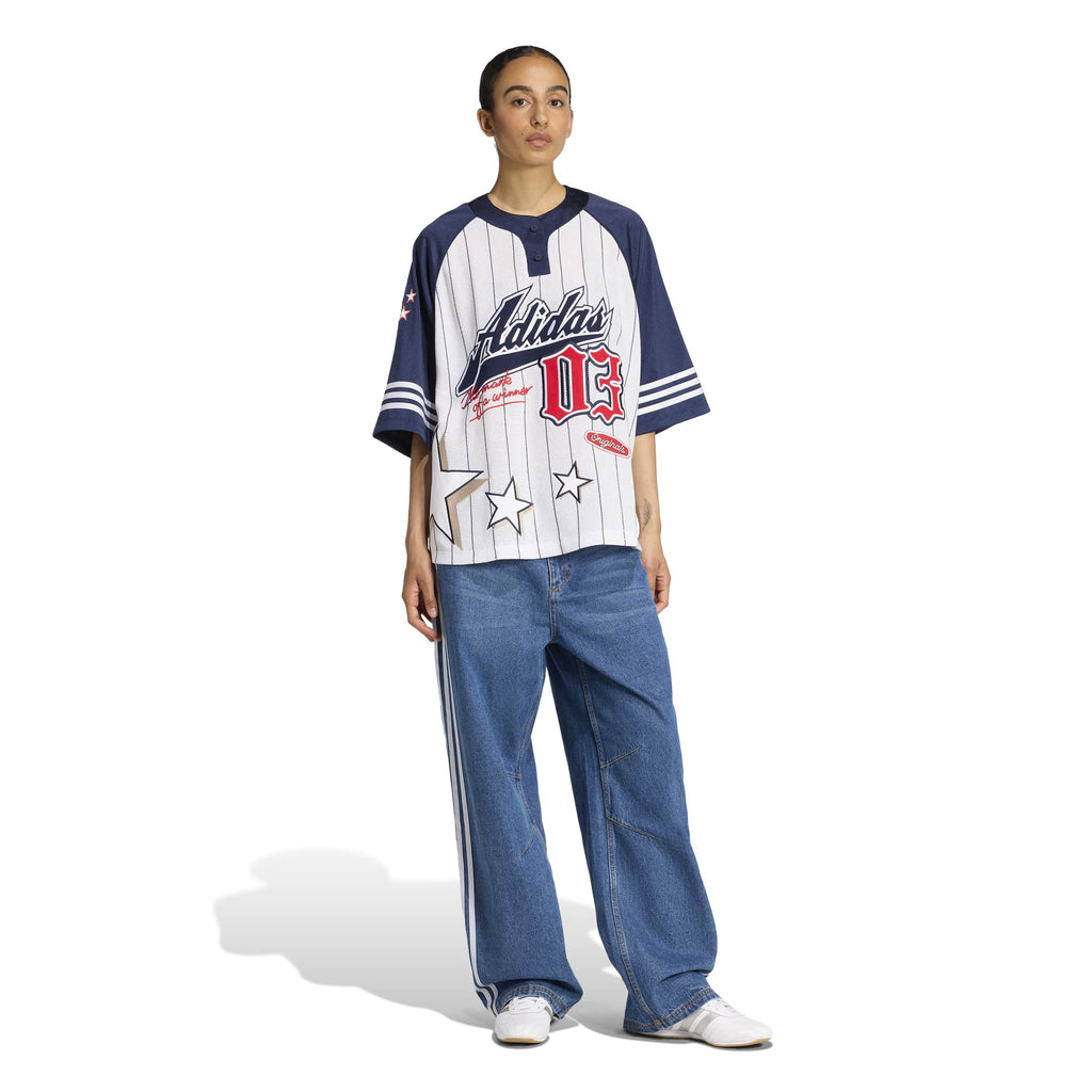 Premium Knit Baseball Short Sleeve Top