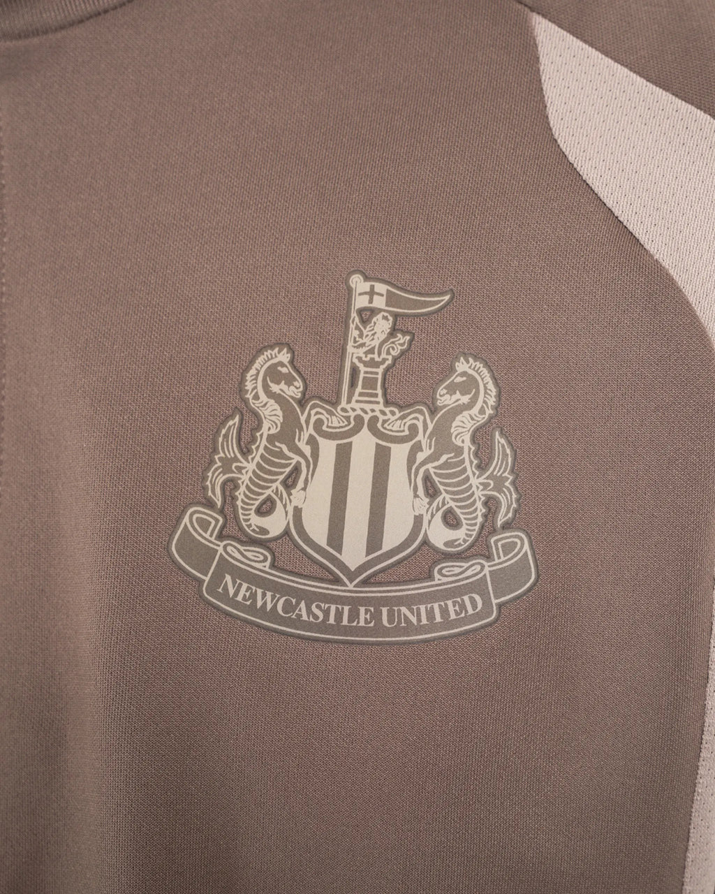 Newcastle United adidas 26/27 Coach's Range Beige Zip Up Jacket
