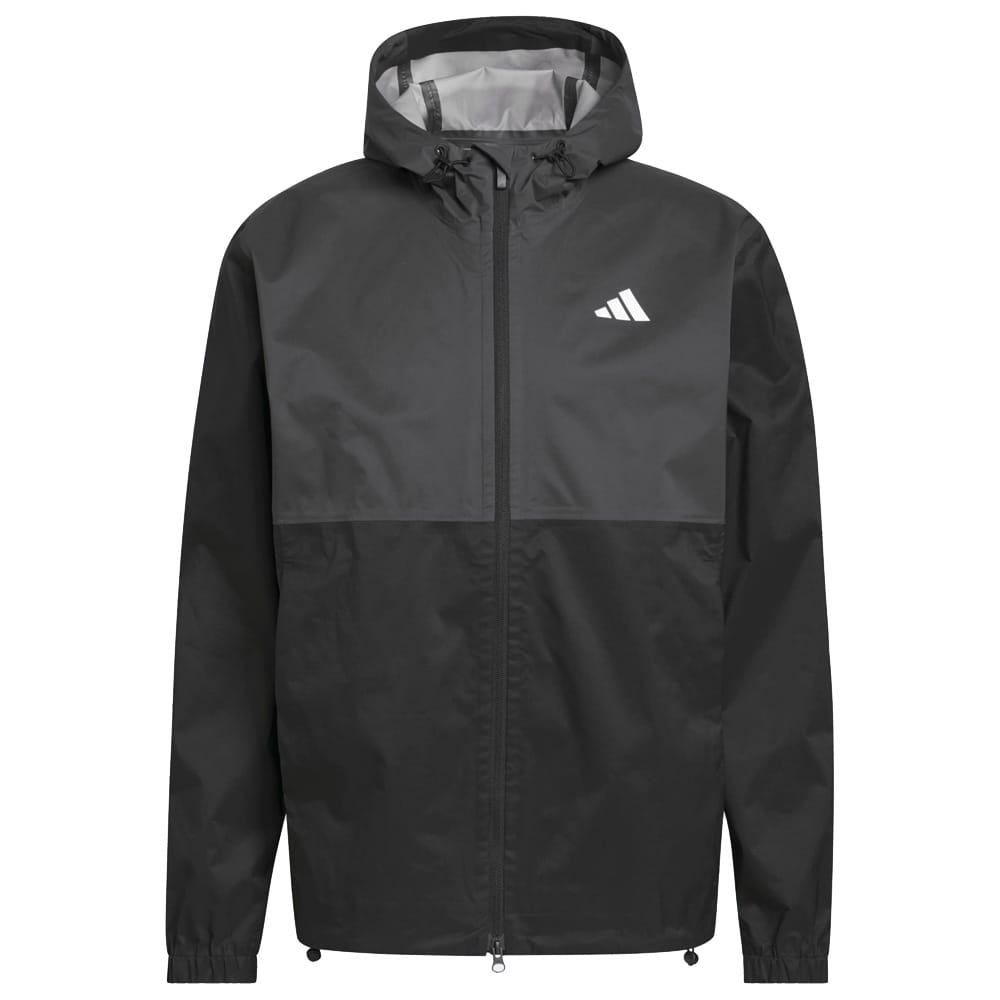 adidas Ultimate365 Climaproof Full-Zip Waterproof Suit - Black/Collegiate Navy