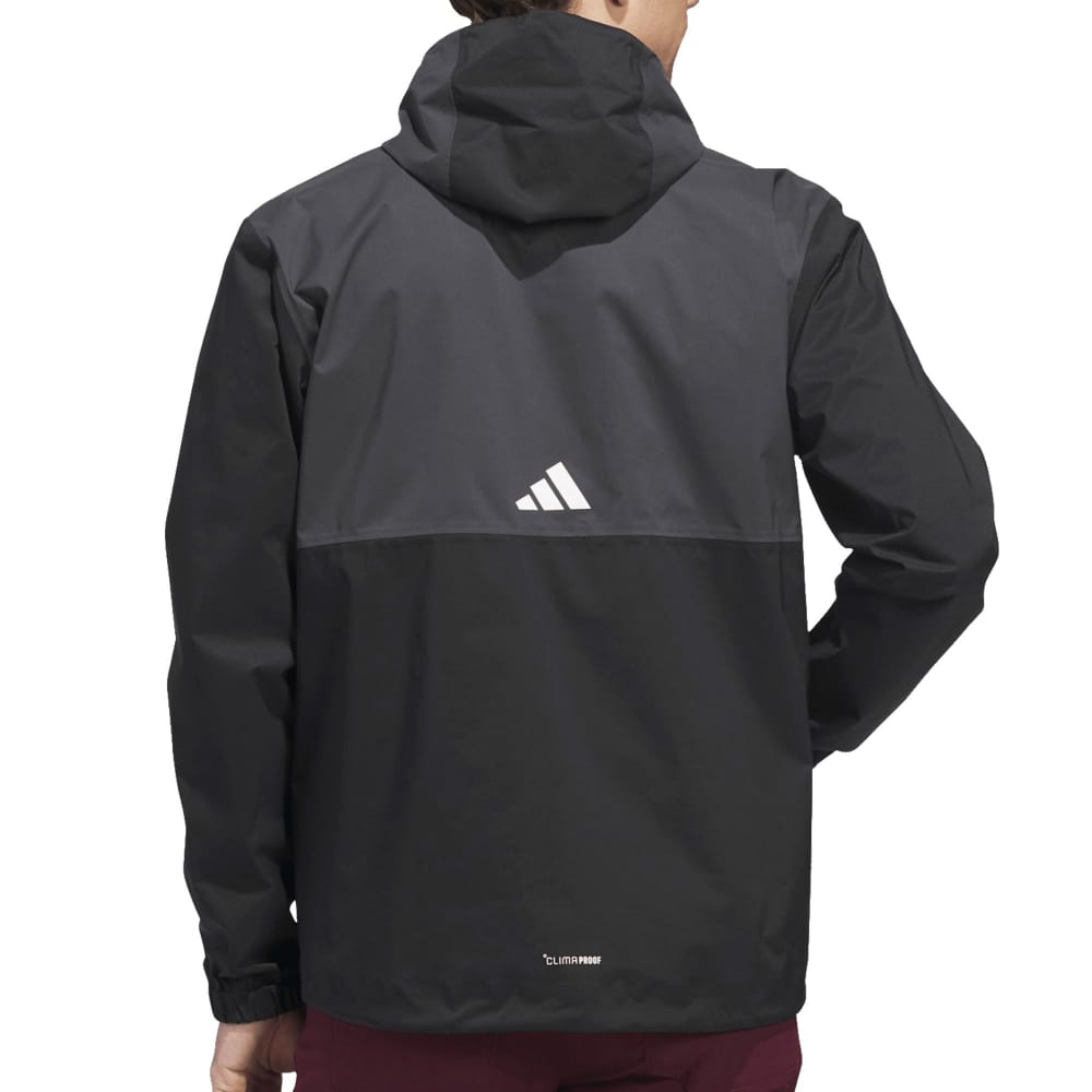 adidas Ultimate365 Climaproof Full-Zip Waterproof Suit - Black/Black