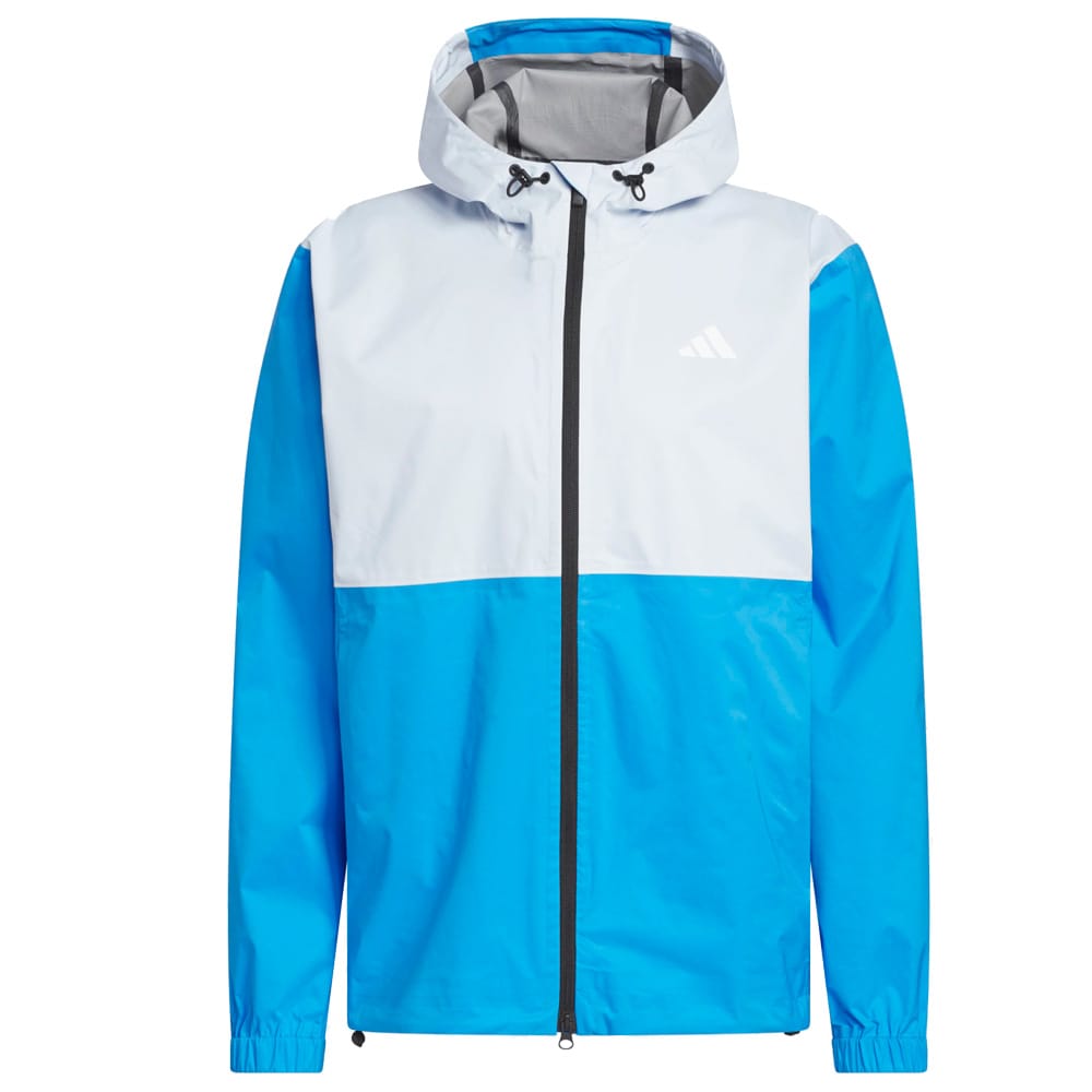 adidas Ultimate365 Climaproof Full-Zip Waterproof Suit - Lucid Ray Blue/Black