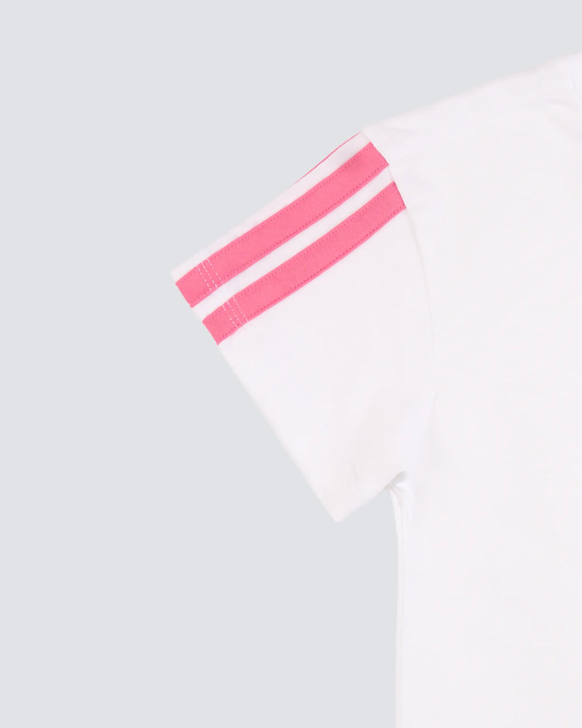 Newcastle United adidas Kid's White and Pink T-Shirt