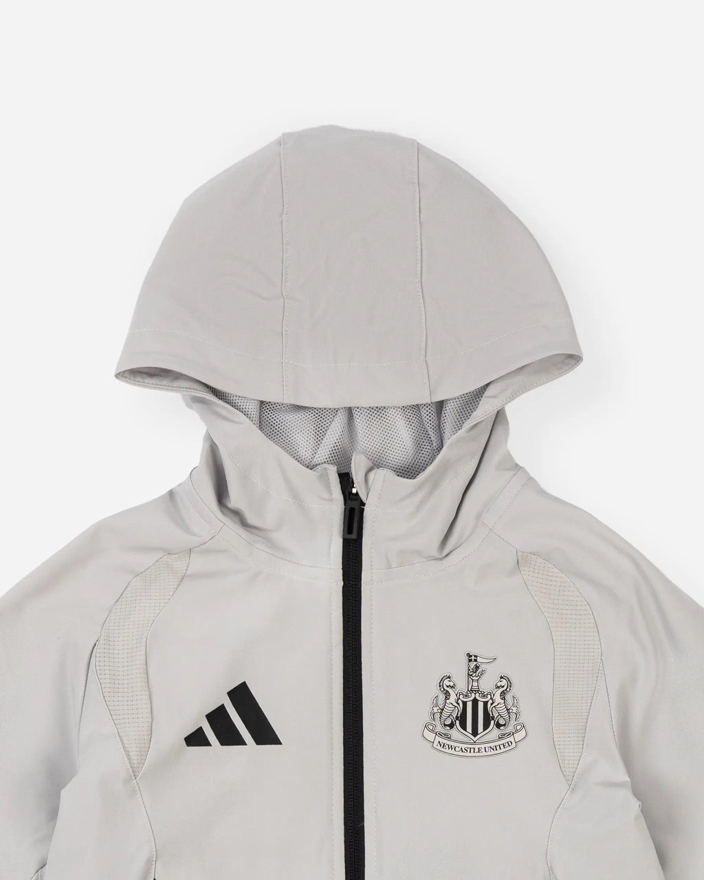 Newcastle United Kids' Alternative Tiro Travel Grey Windbreaker