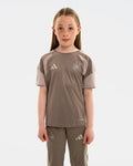 Newcastle United adidas Kids' 26/27 Coach's Range Beige Shirt