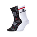 2 Pack Converse Cards Half Cush Socks