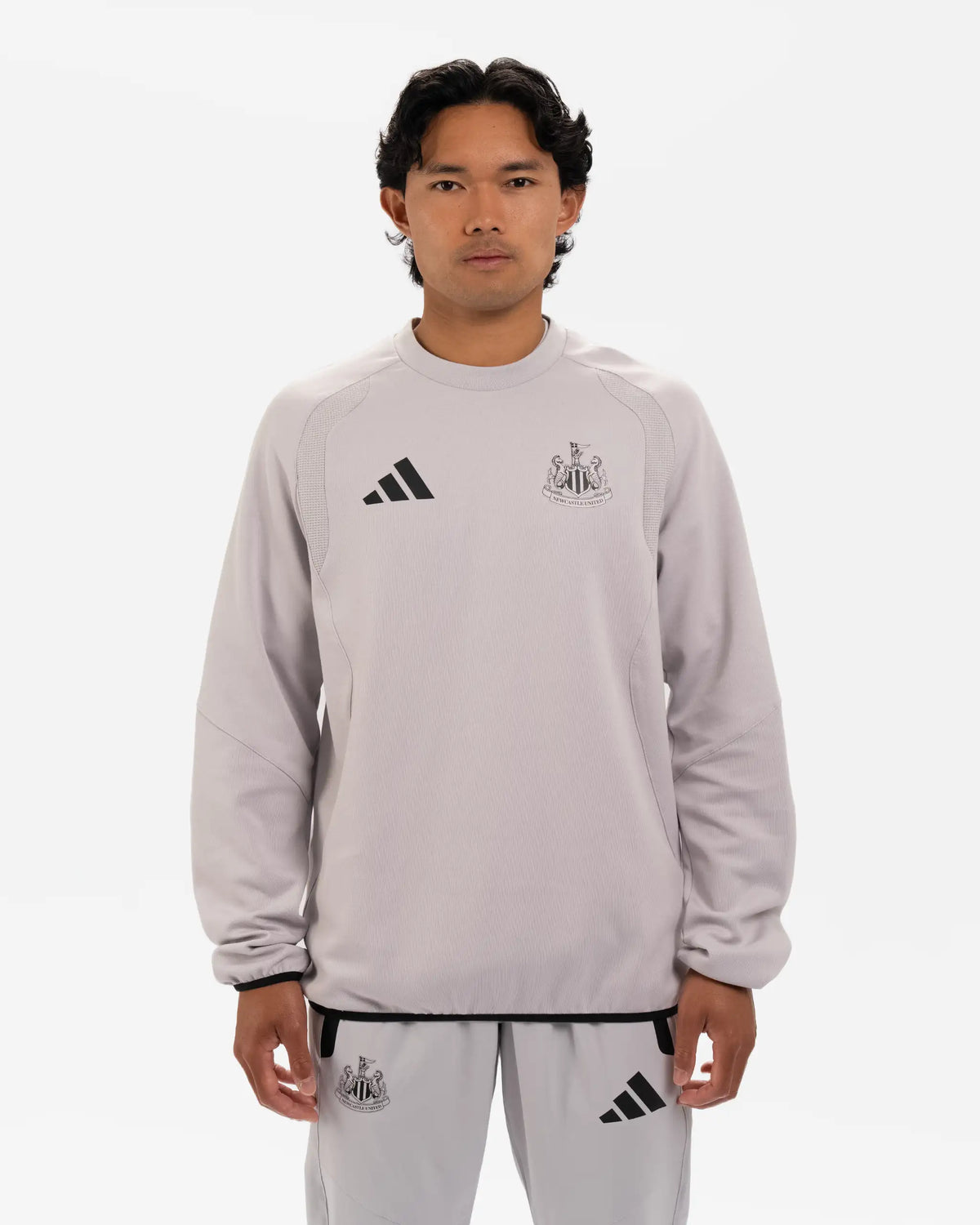 Newcastle United Alternative Tiro Travel Grey Sweatshirt