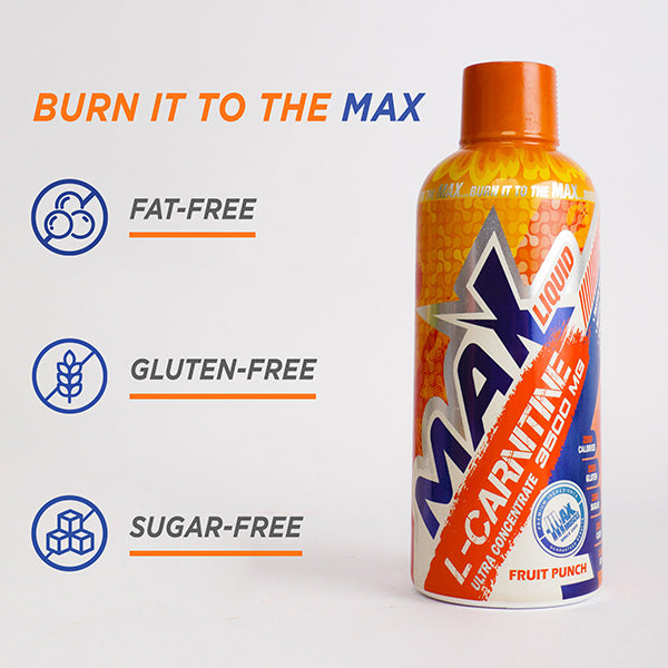 Max Liquid L-Carnitine 3500MG-32Serv