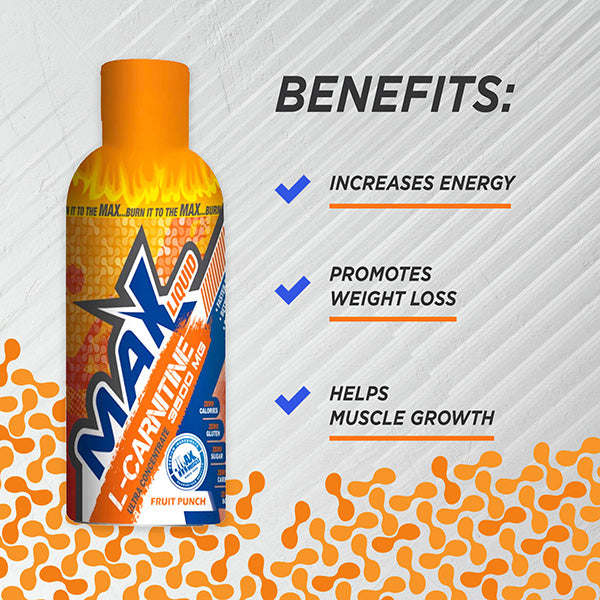 Max Liquid L-Carnitine 3500MG-32Serv