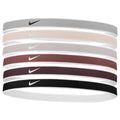 Swoosh Tipped Sports Headbands 6 Pk