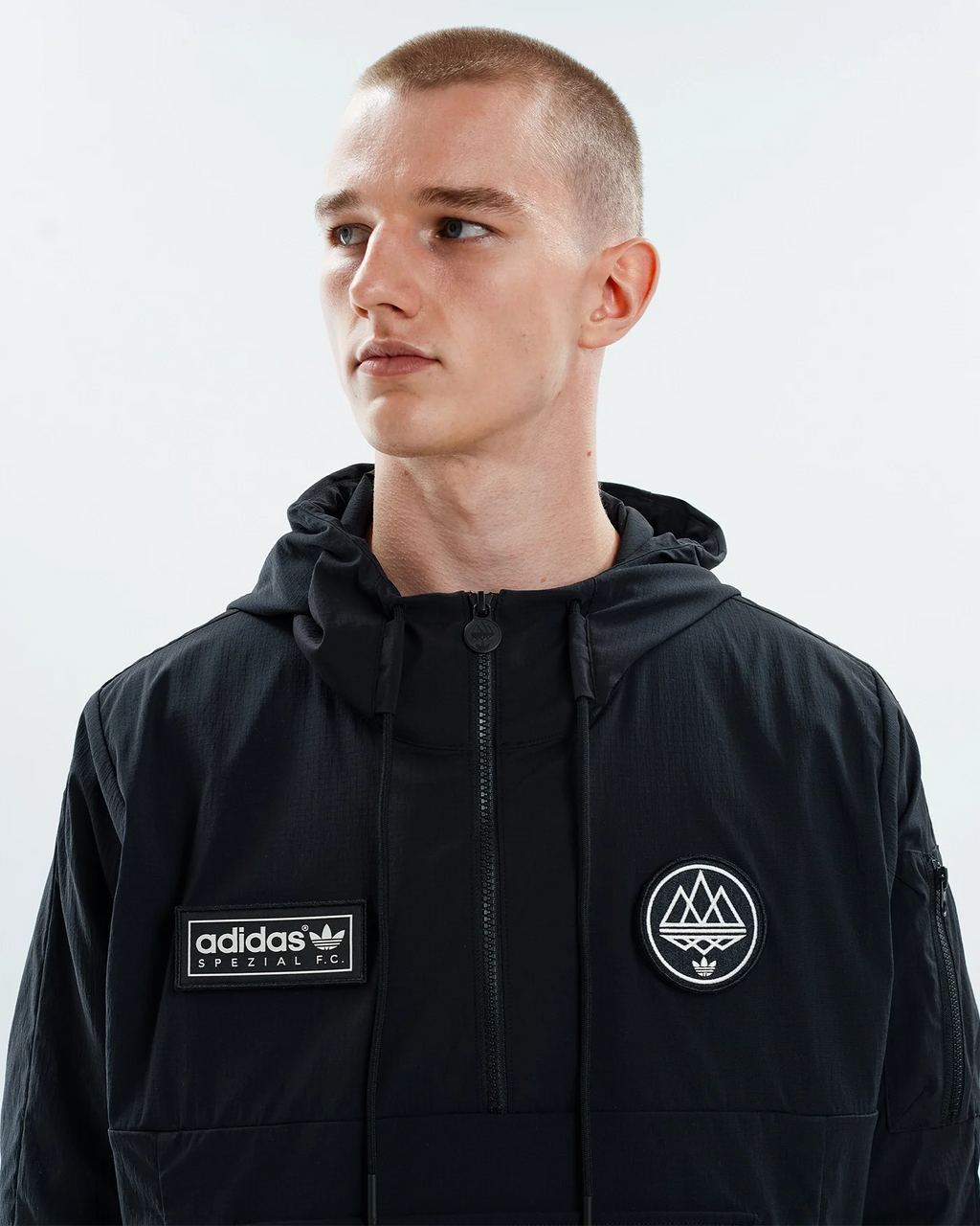Newcastle United adidas SPZL F.C. Smock Jacket