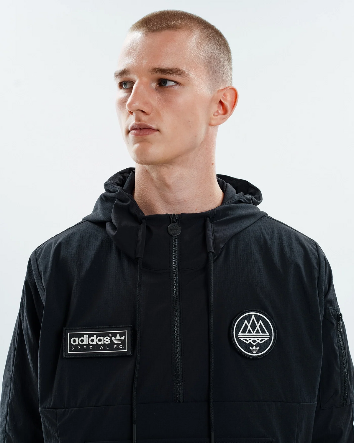 Newcastle United adidas SPZL F.C. Smock Jacket