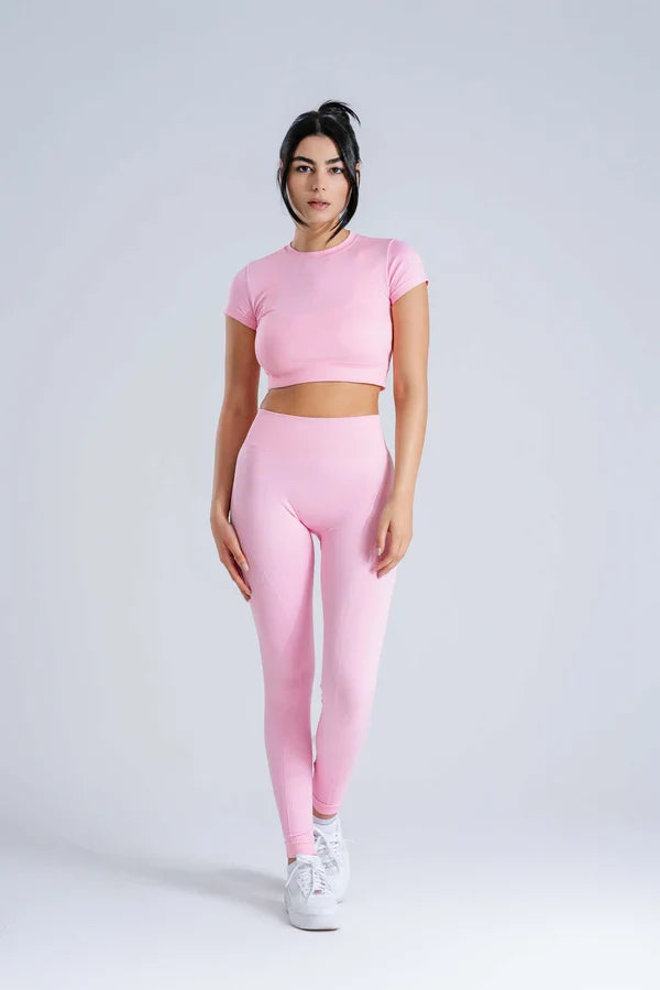 AuraFit Seamless Crop Top