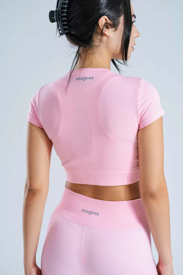 AuraFit Seamless Crop Top